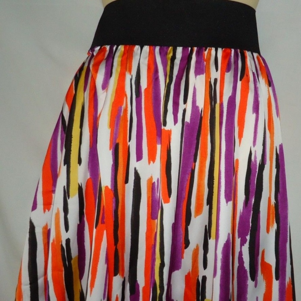 Women's Rafaella NWT Purple Orange Skirt Size 1X